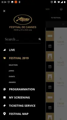 Cannes 2019 android App screenshot 0