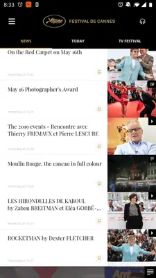 Cannes 2019 android App screenshot 7